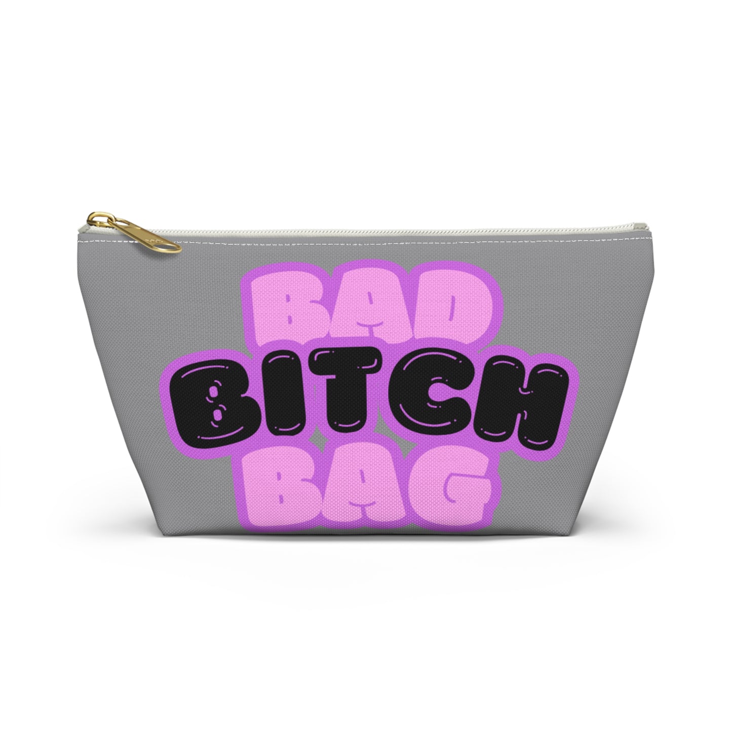 Bad Bitch Accessory Pouch : Grey