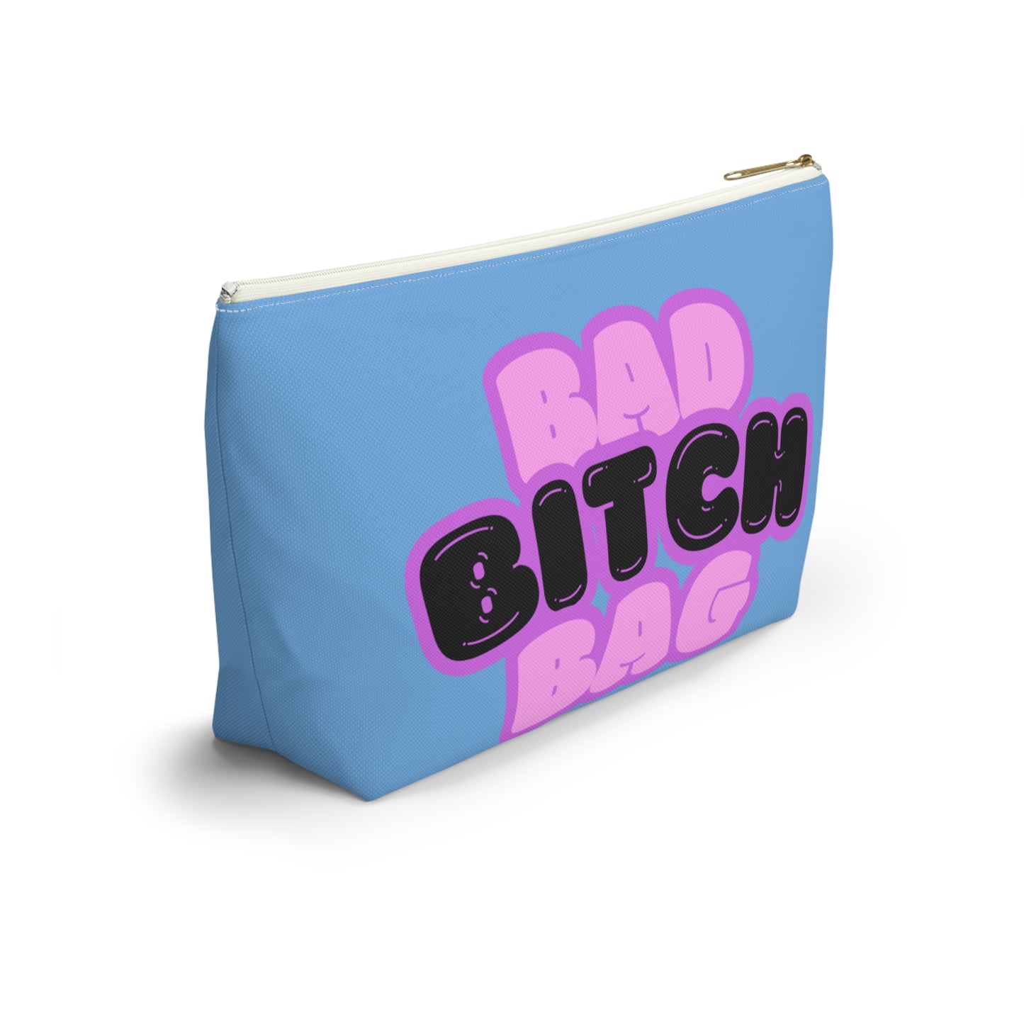 Bad Bitch Accessory Pouch : Light Blue