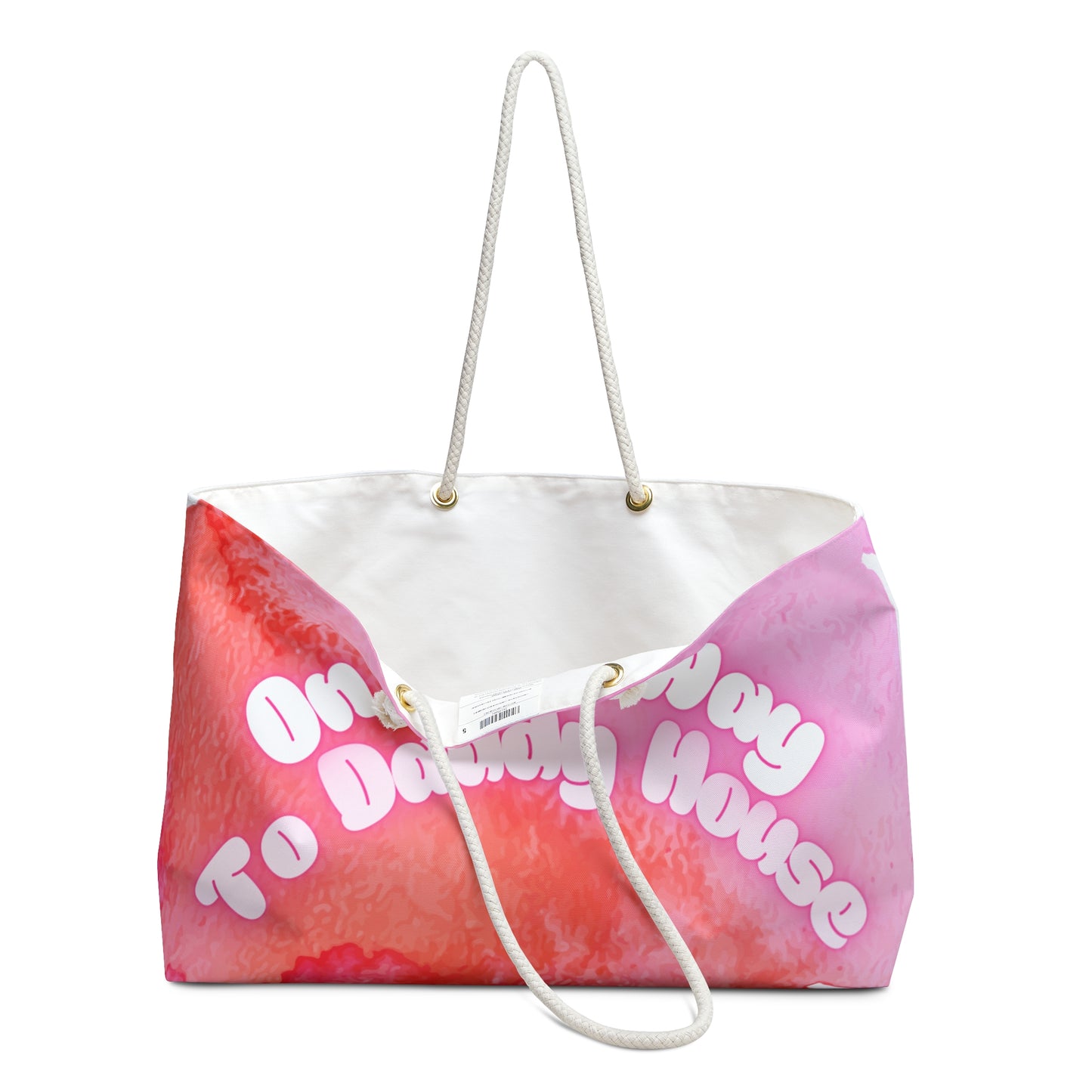Paint Splash Daddy House Weekender Bag