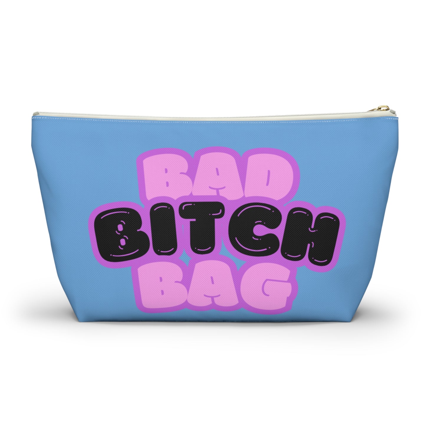 Bad Bitch Accessory Pouch : Light Blue