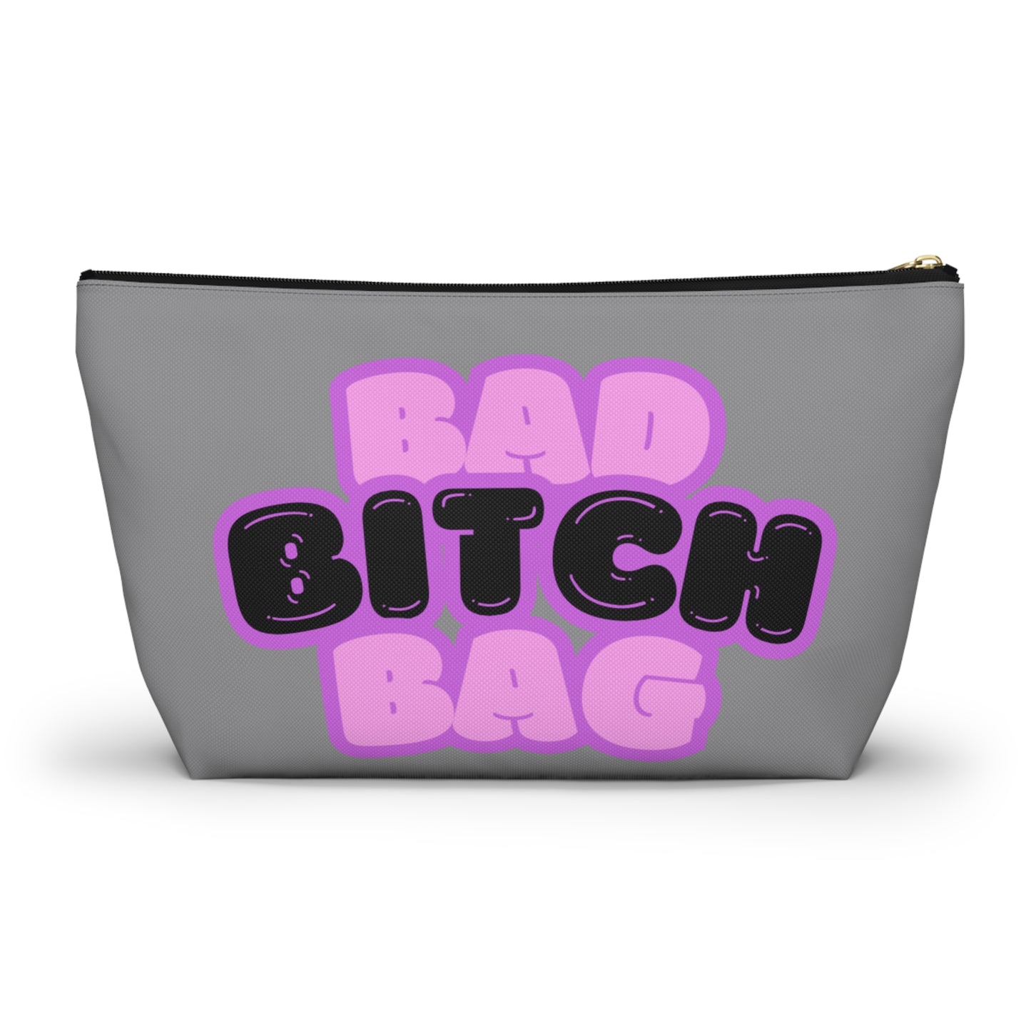 Bad Bitch Accessory Pouch : Grey