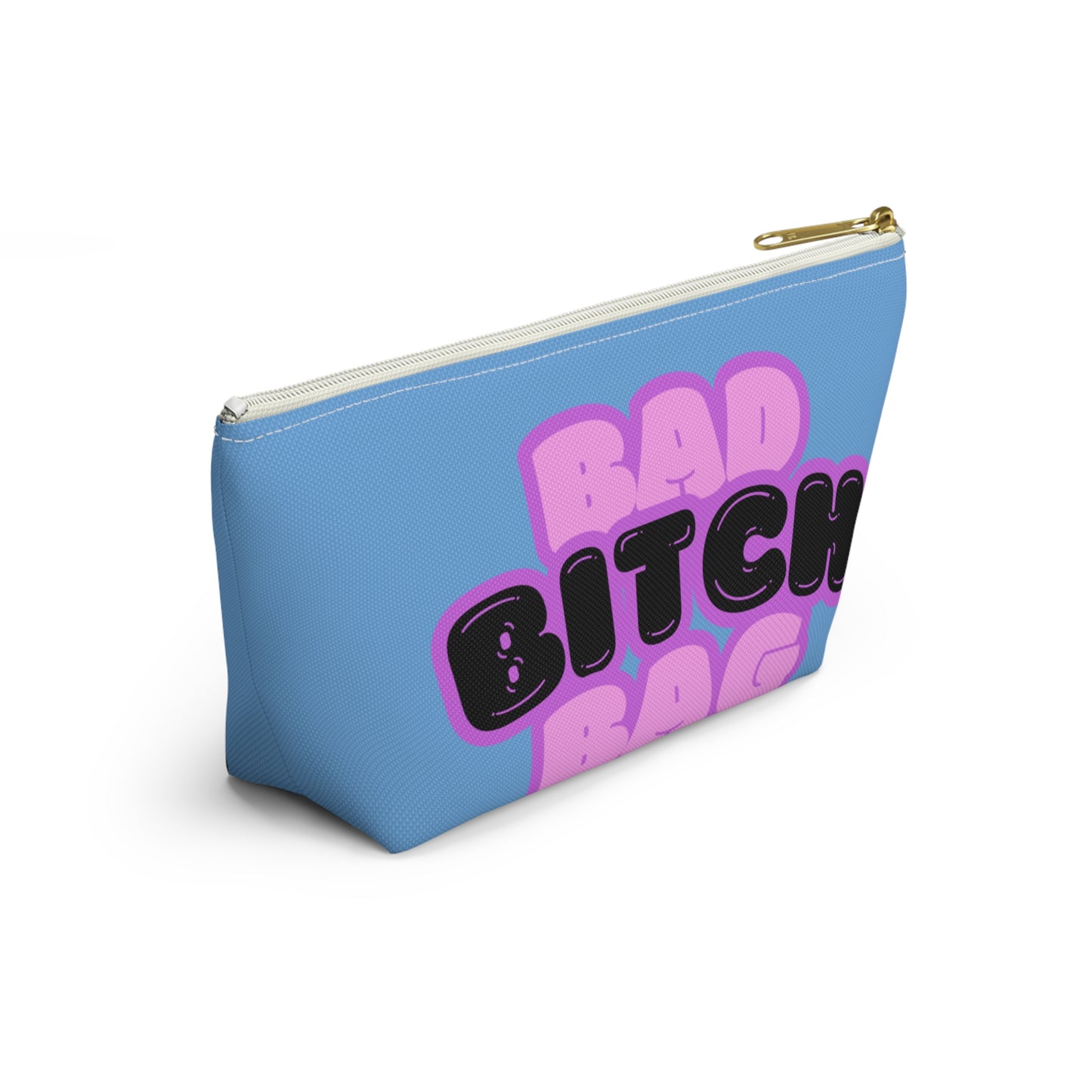 Bad Bitch Accessory Pouch : Light Blue