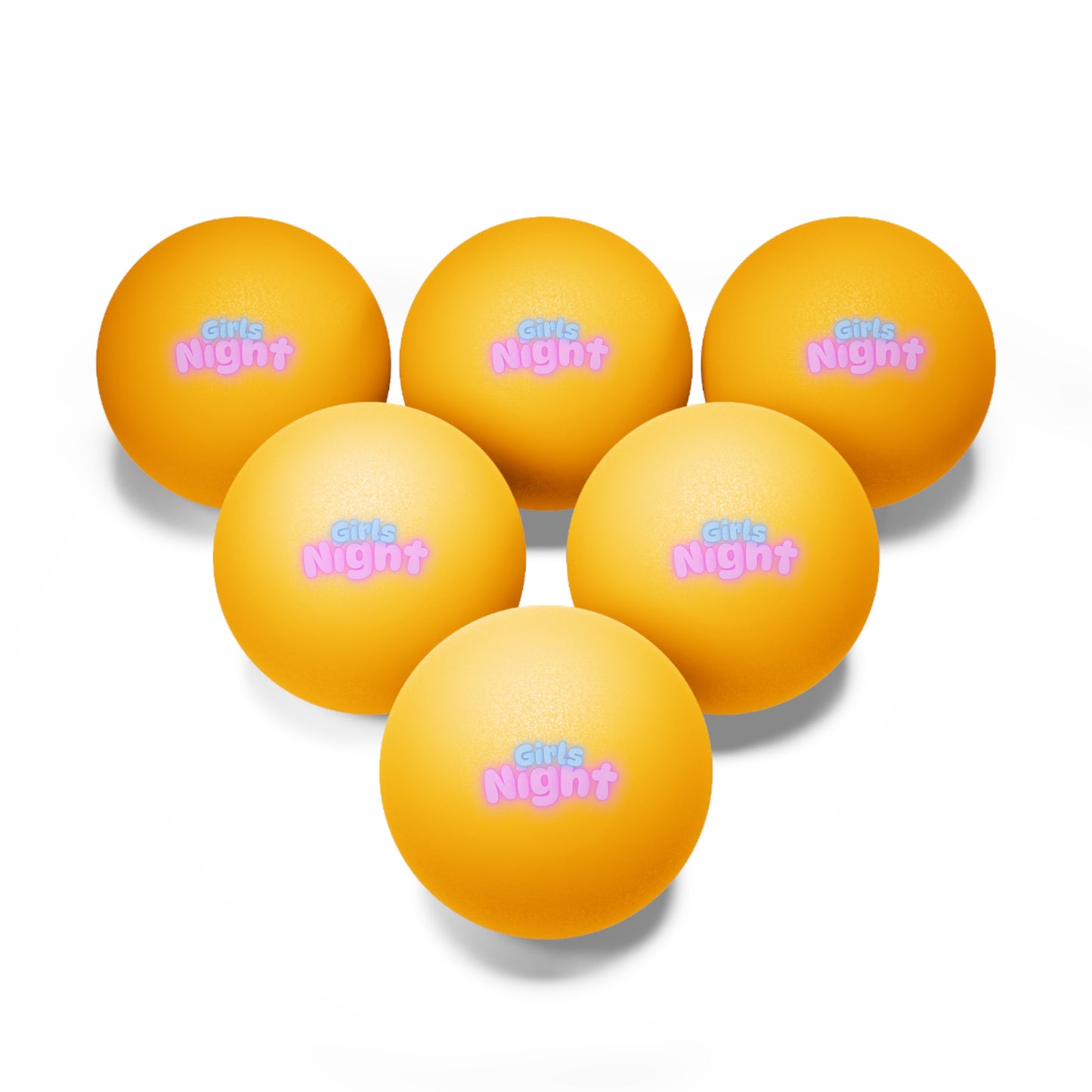Girls Night Drinking Game Ping Pong Balls
