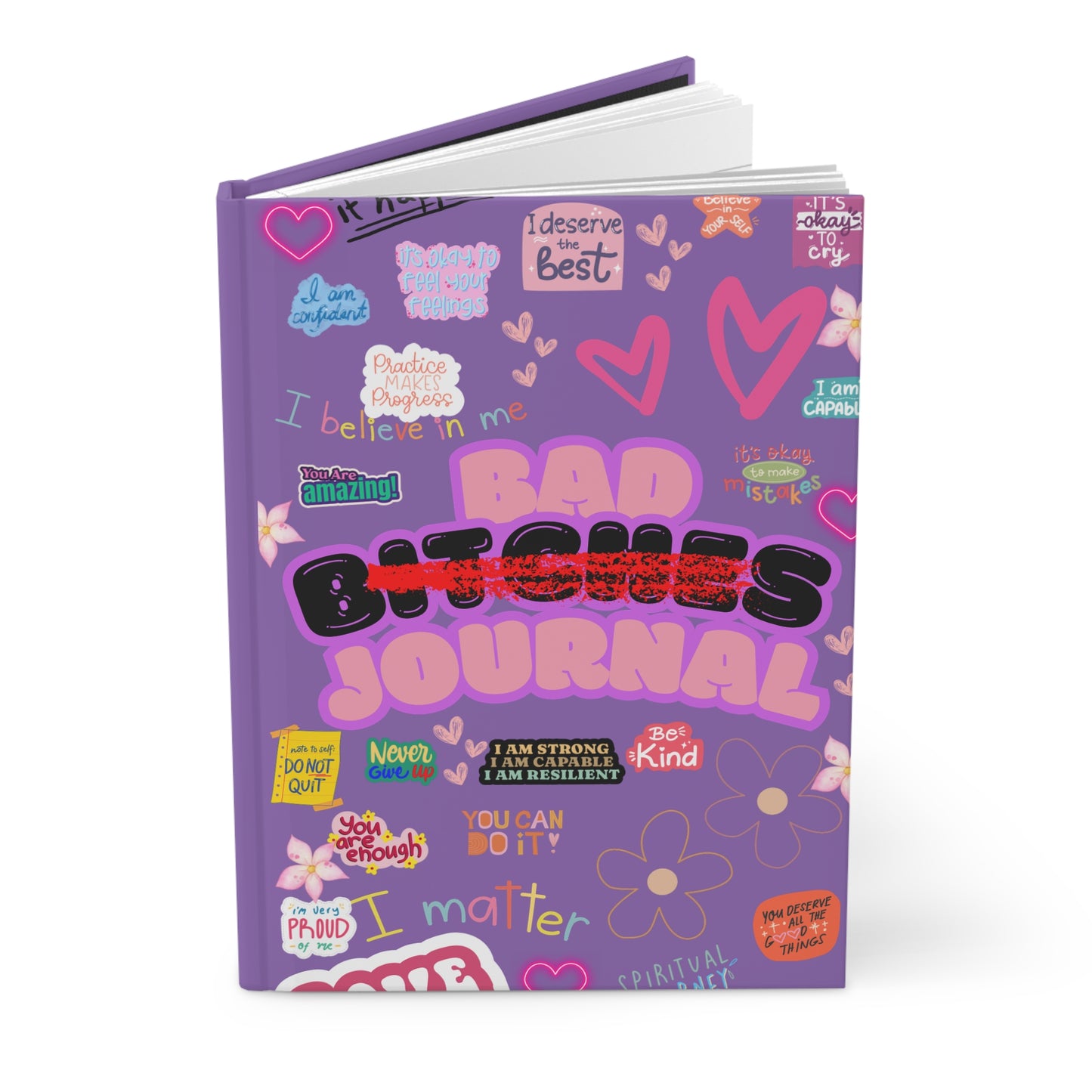 Light Purple “ Bad Bitch Journal” : Self-Care Journal