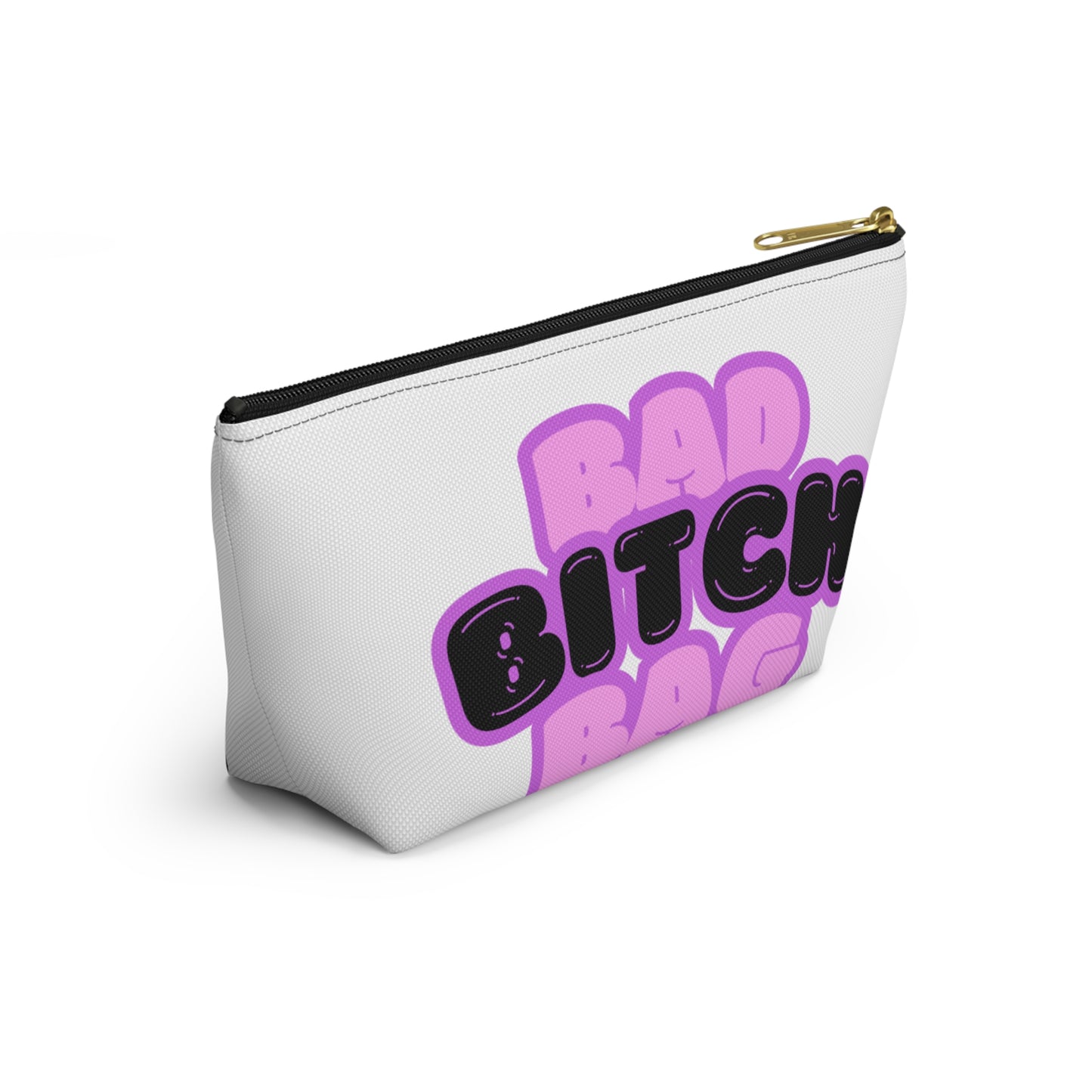 Bad Bitch Accessory Pouch : White