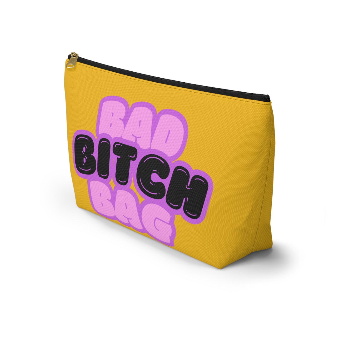Bad Bitch Accessory Pouch : Yellow