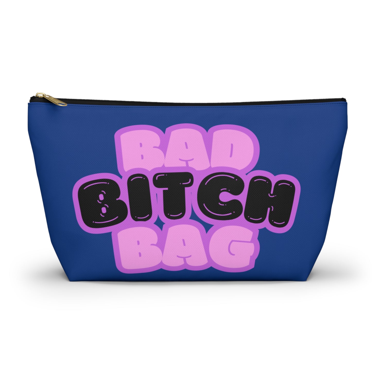 Bad Bitch Accessory Pouch : Dark Blue