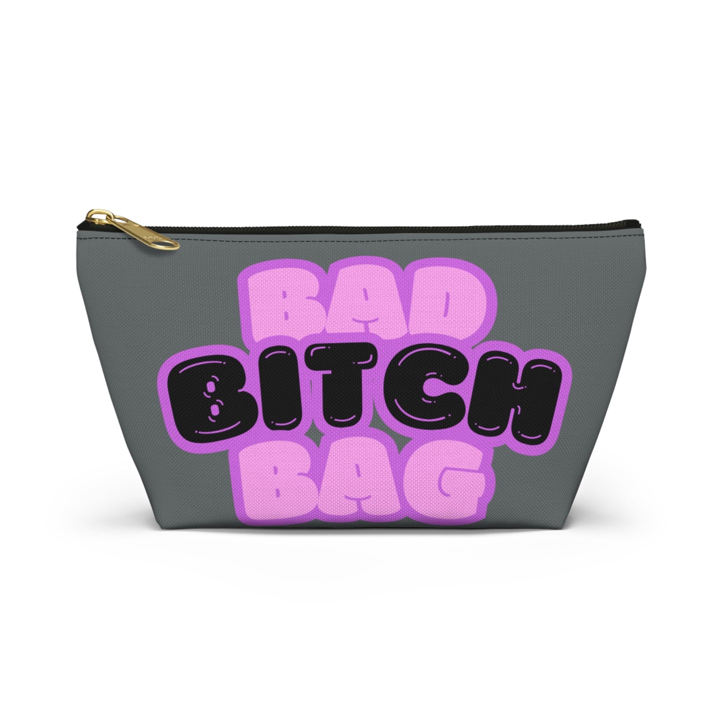 Bad Bitch Accessory Pouch : Dark Grey