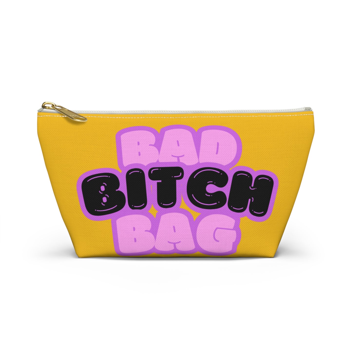 Bad Bitch Accessory Pouch : Yellow