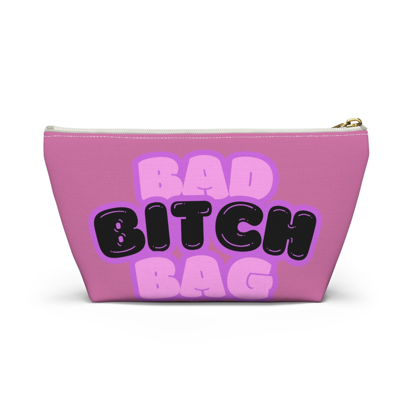 Bad Bitch Accessory Pouch : Light Pink