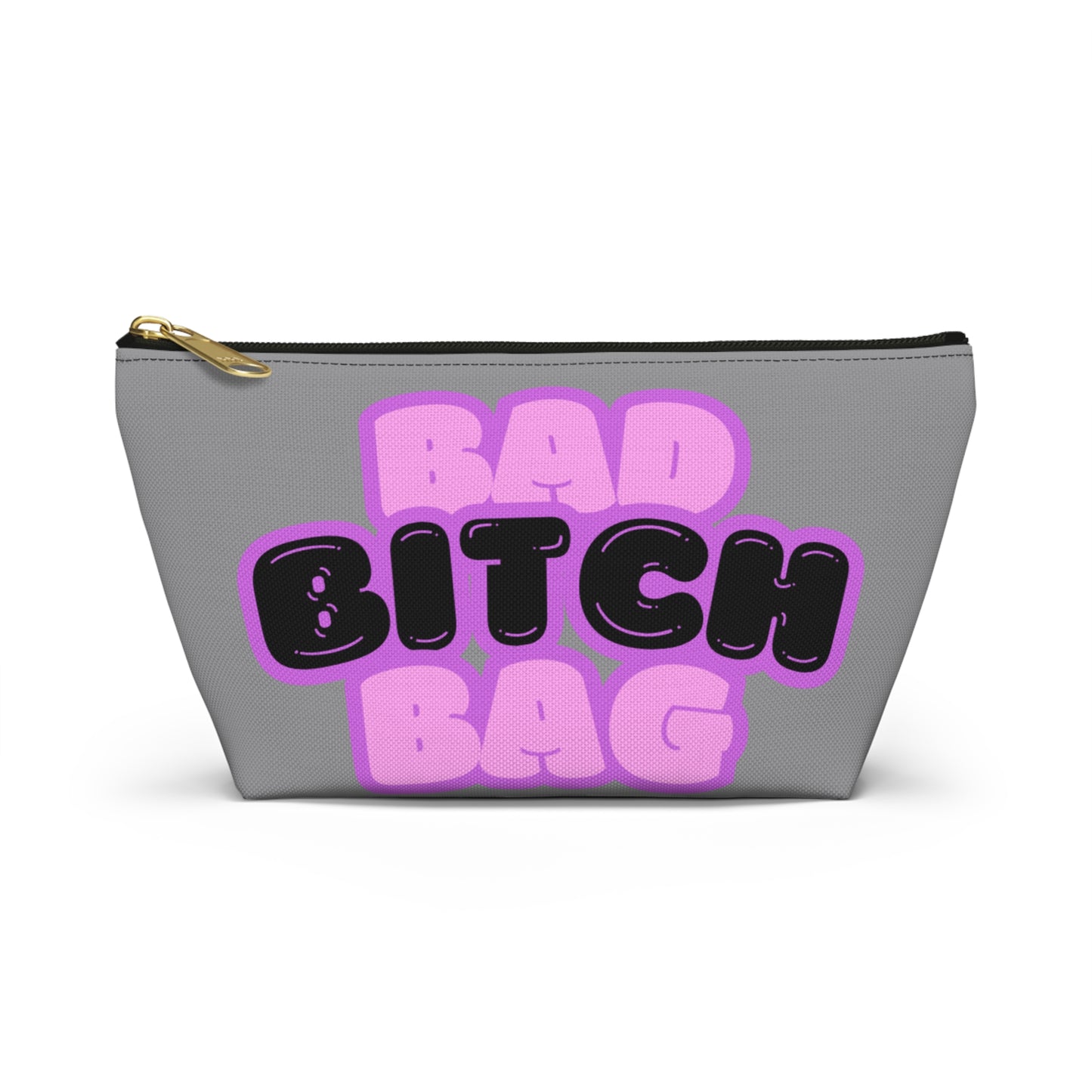 Bad Bitch Accessory Pouch : Grey