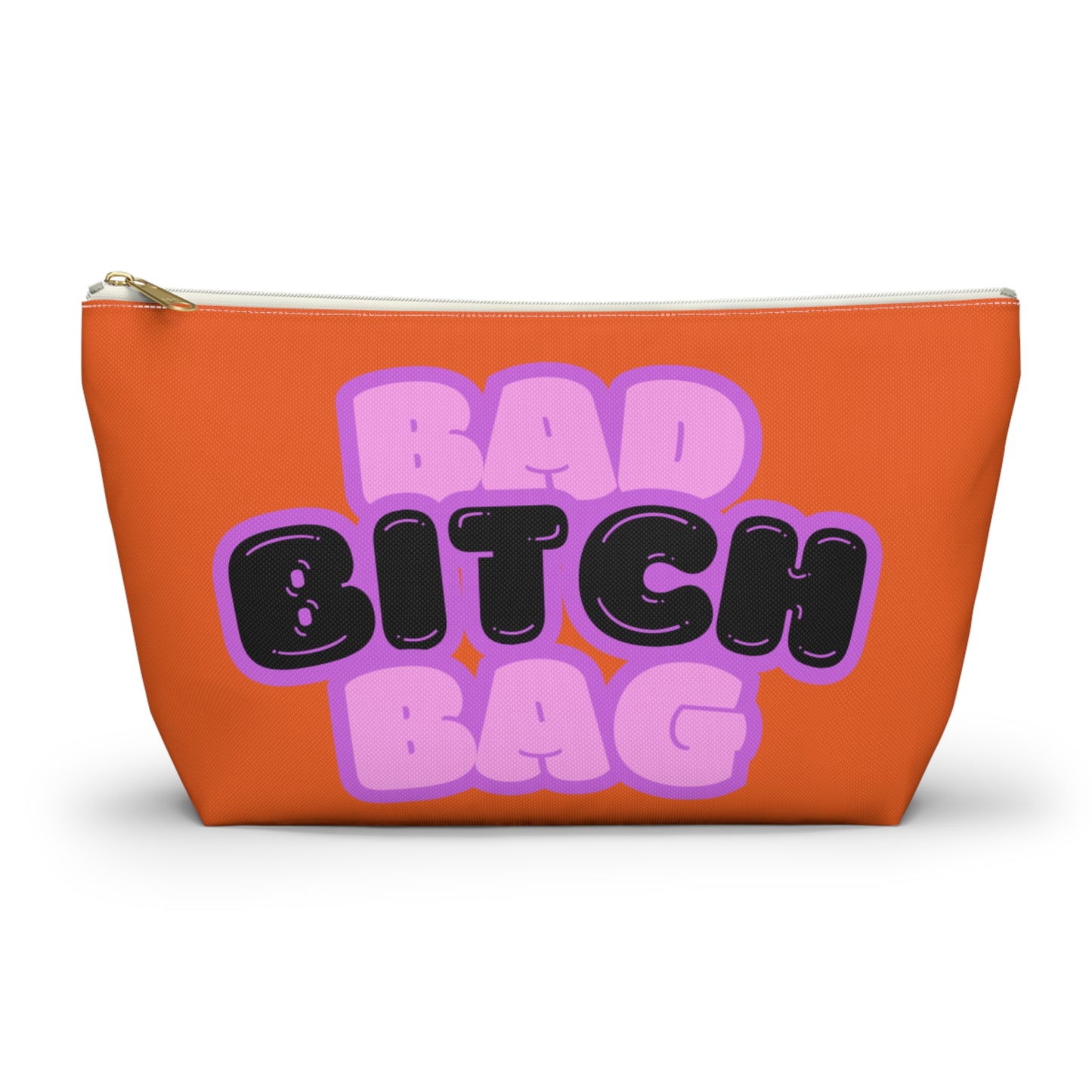 Bad Bitch Accessory Pouch : Orange