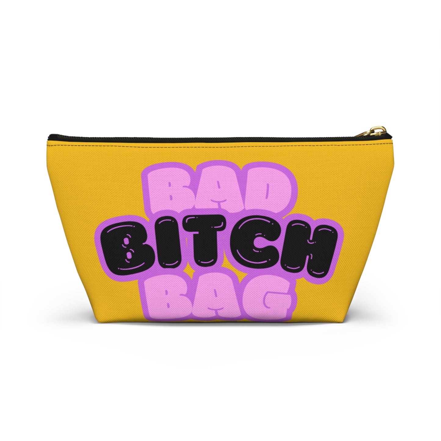 Bad Bitch Accessory Pouch : Yellow