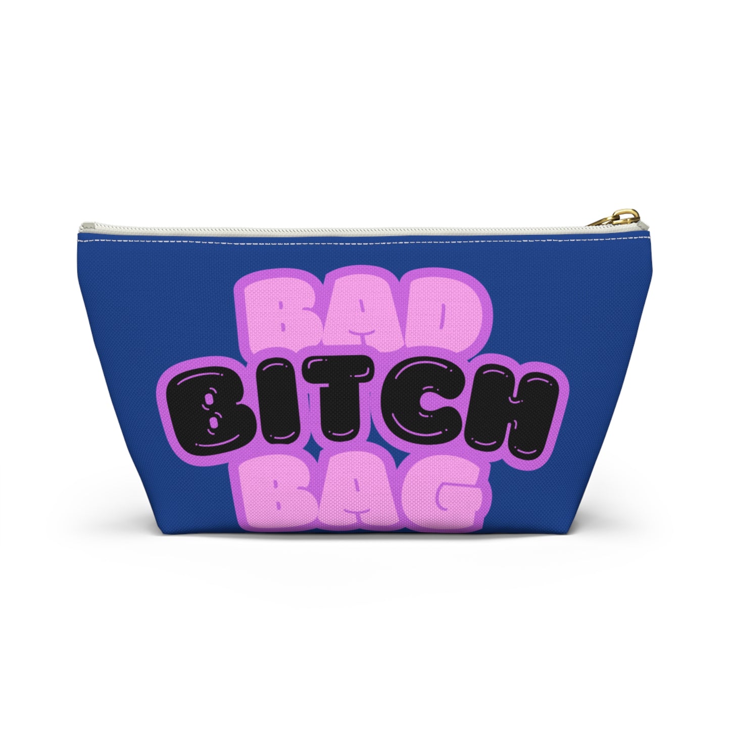Bad Bitch Accessory Pouch : Dark Blue