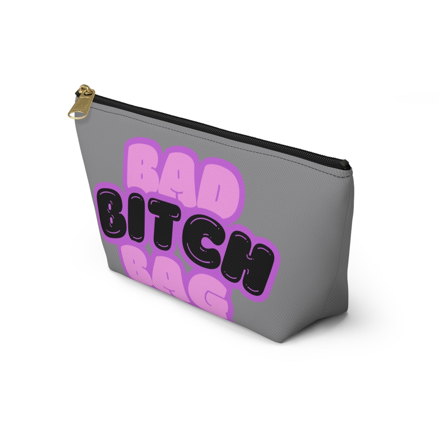 Bad Bitch Accessory Pouch : Grey