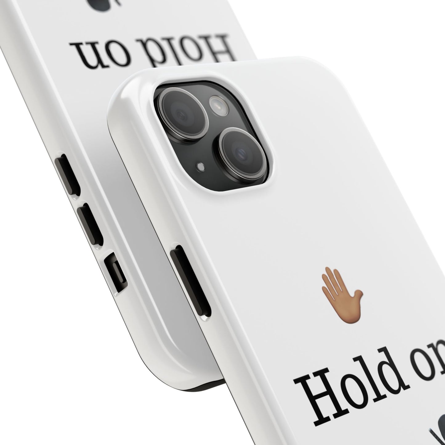 Hold on ya man calling phone case