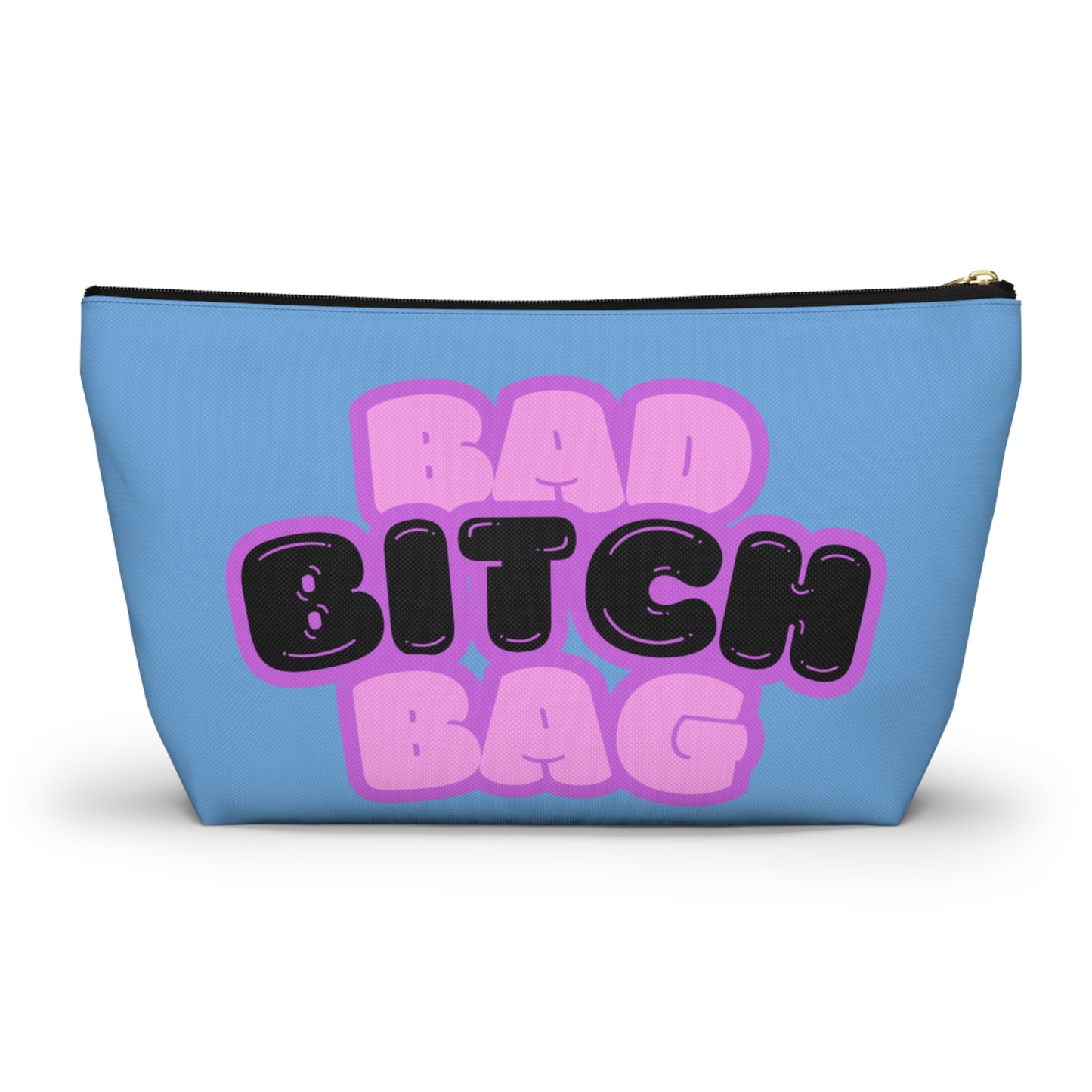 Bad Bitch Accessory Pouch : Light Blue