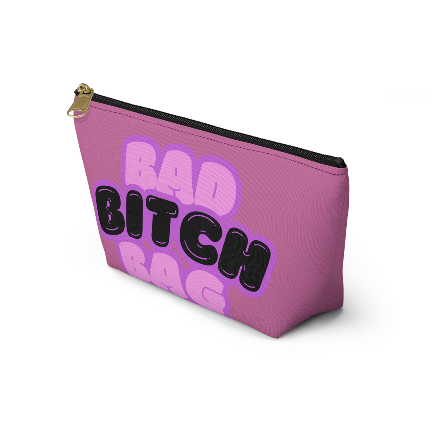 Bad Bitch Accessory Pouch : Light Pink
