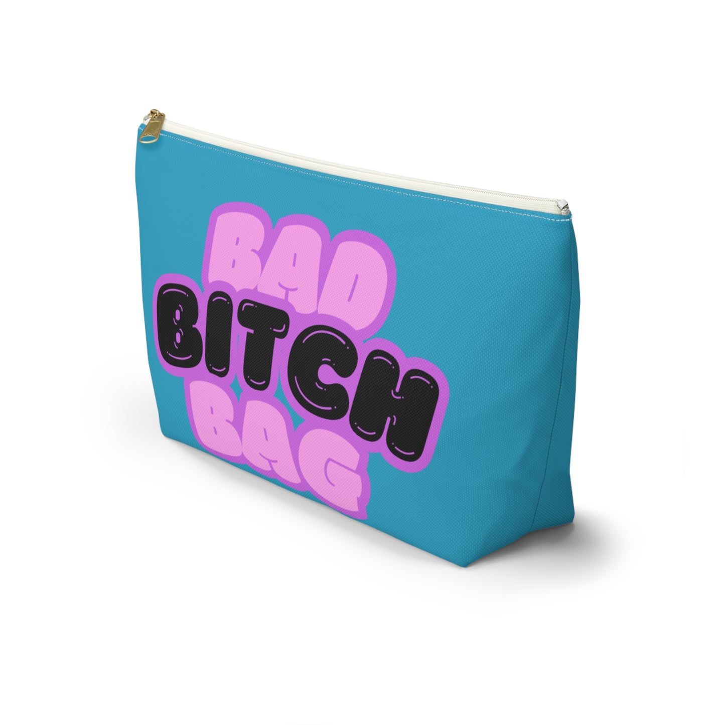 Bad Bitch Accessory Pouch : Turquoise