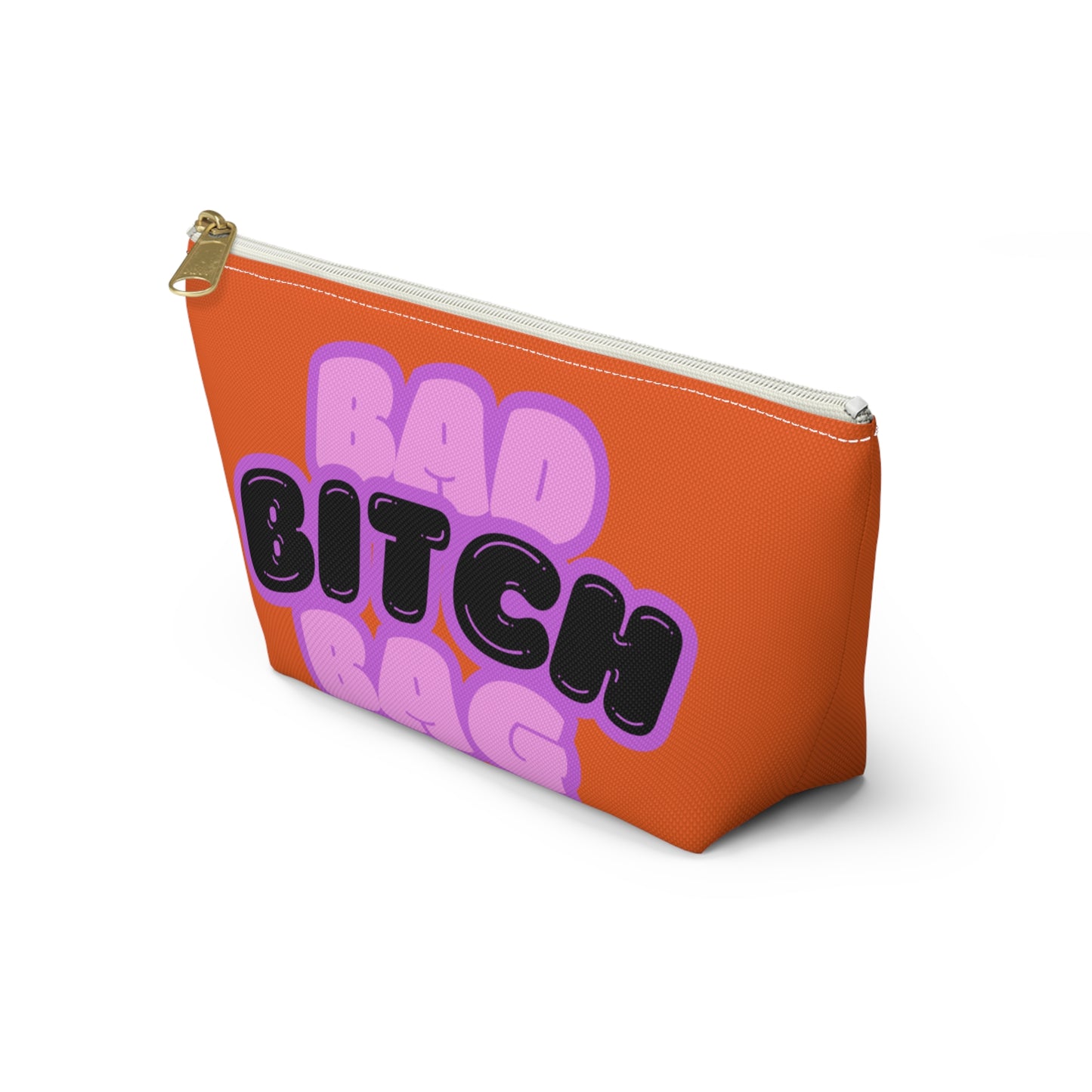 Bad Bitch Accessory Pouch : Orange