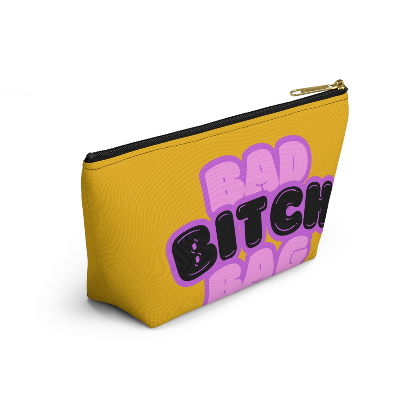 Bad Bitch Accessory Pouch : Yellow