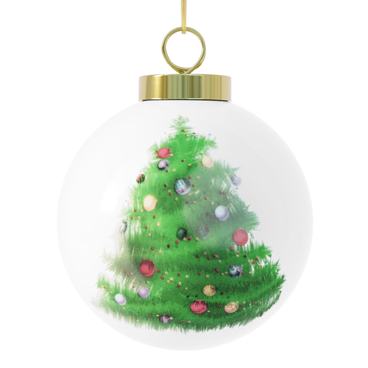 Bad Bitch Holiday Ornament