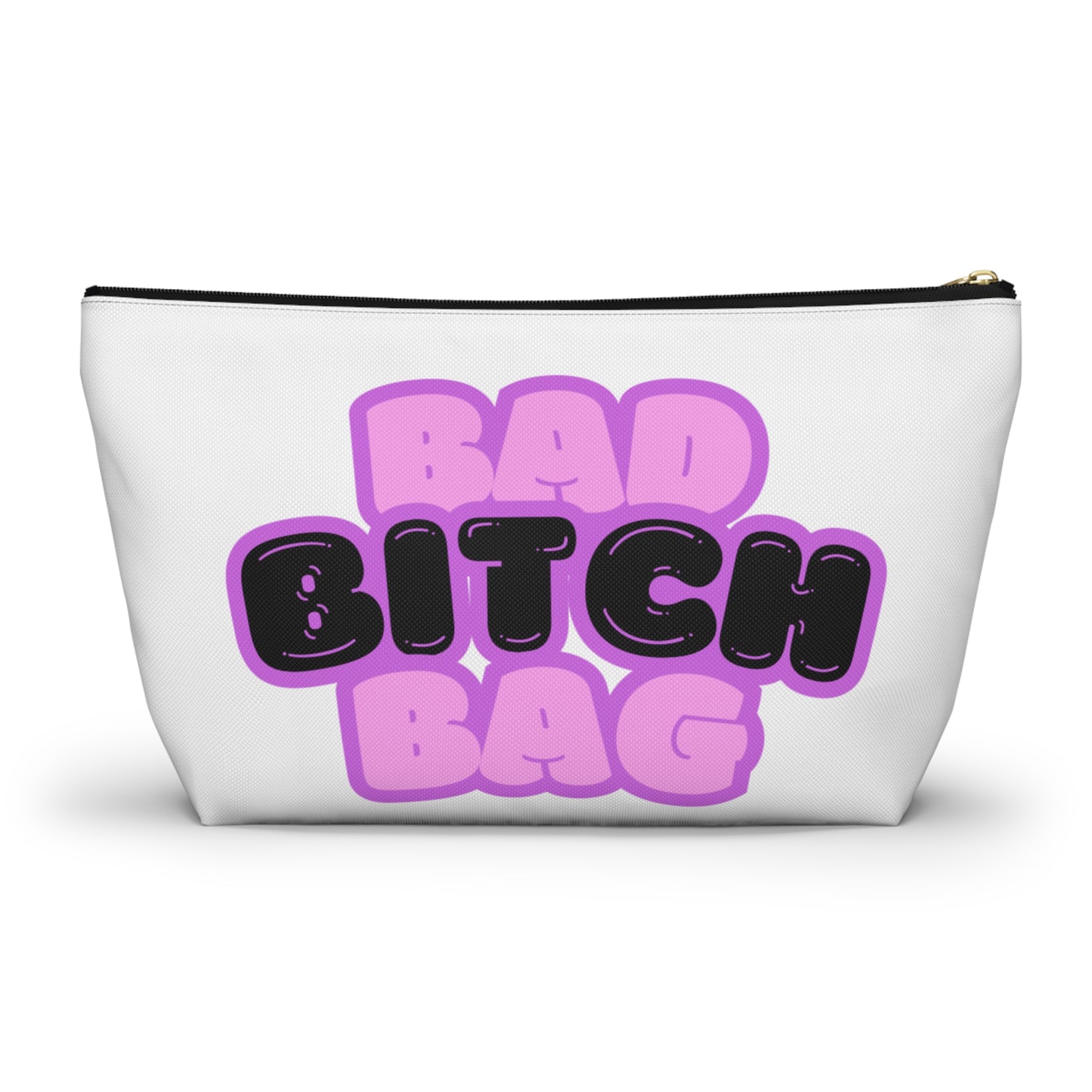 Bad Bitch Accessory Pouch : White