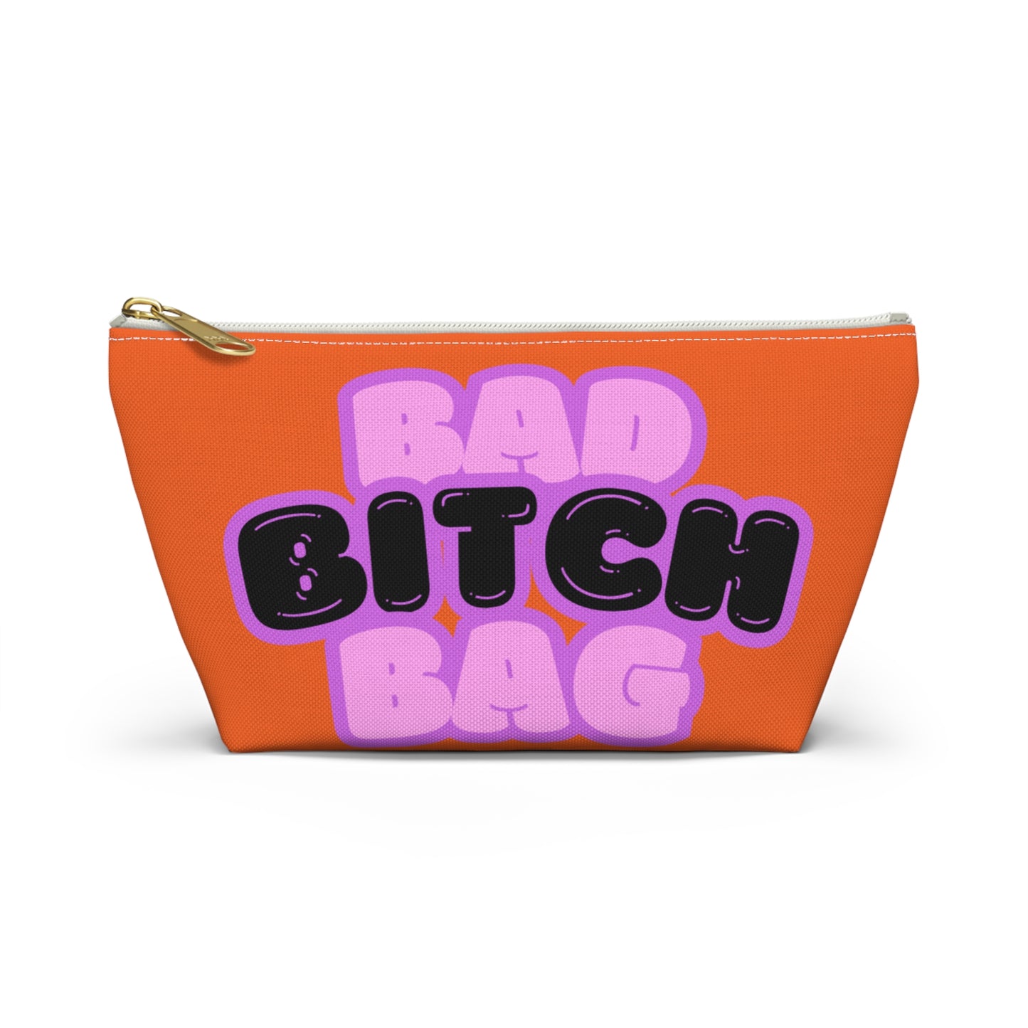 Bad Bitch Accessory Pouch : Orange