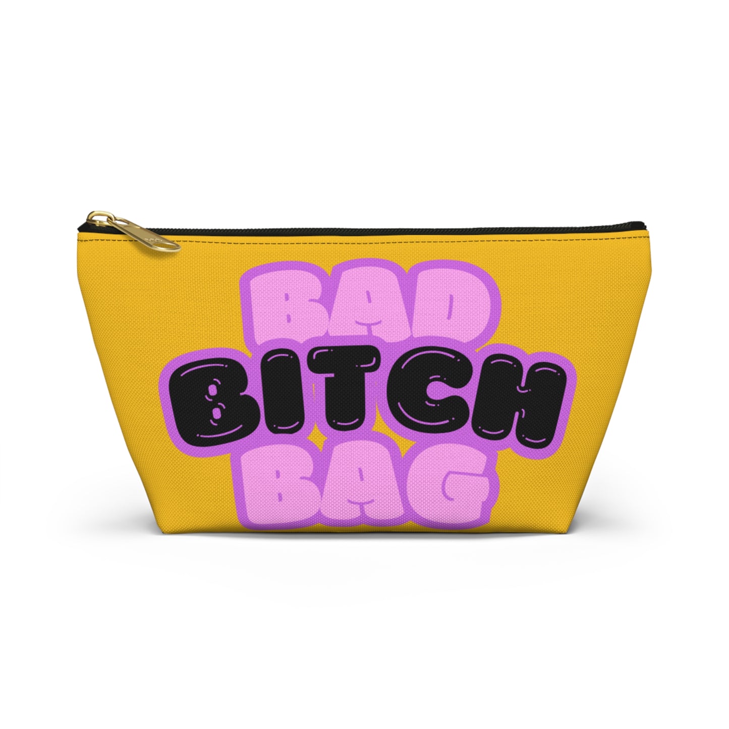Bad Bitch Accessory Pouch : Yellow