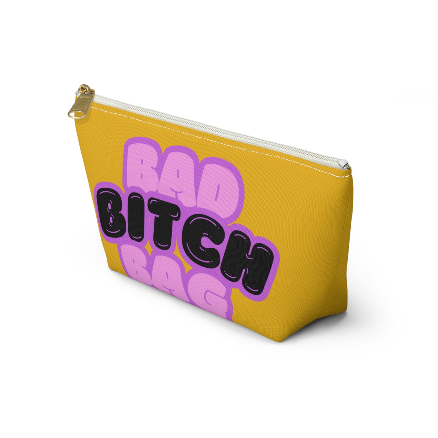 Bad Bitch Accessory Pouch : Yellow