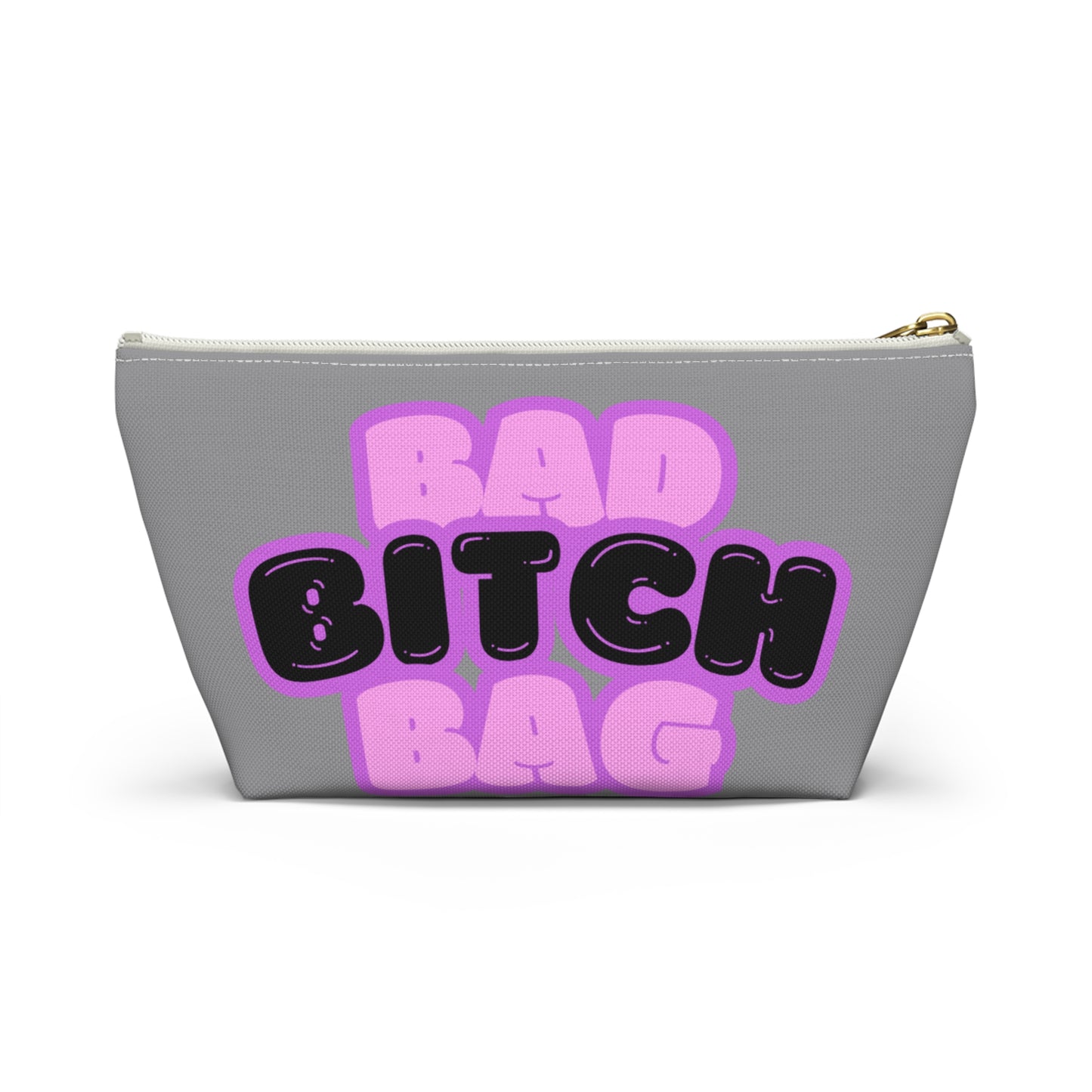 Bad Bitch Accessory Pouch : Grey