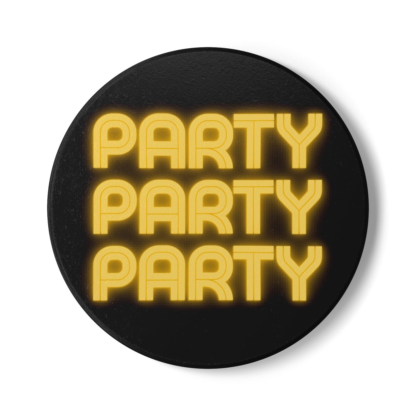 Party Vibes Ceramic Coaster