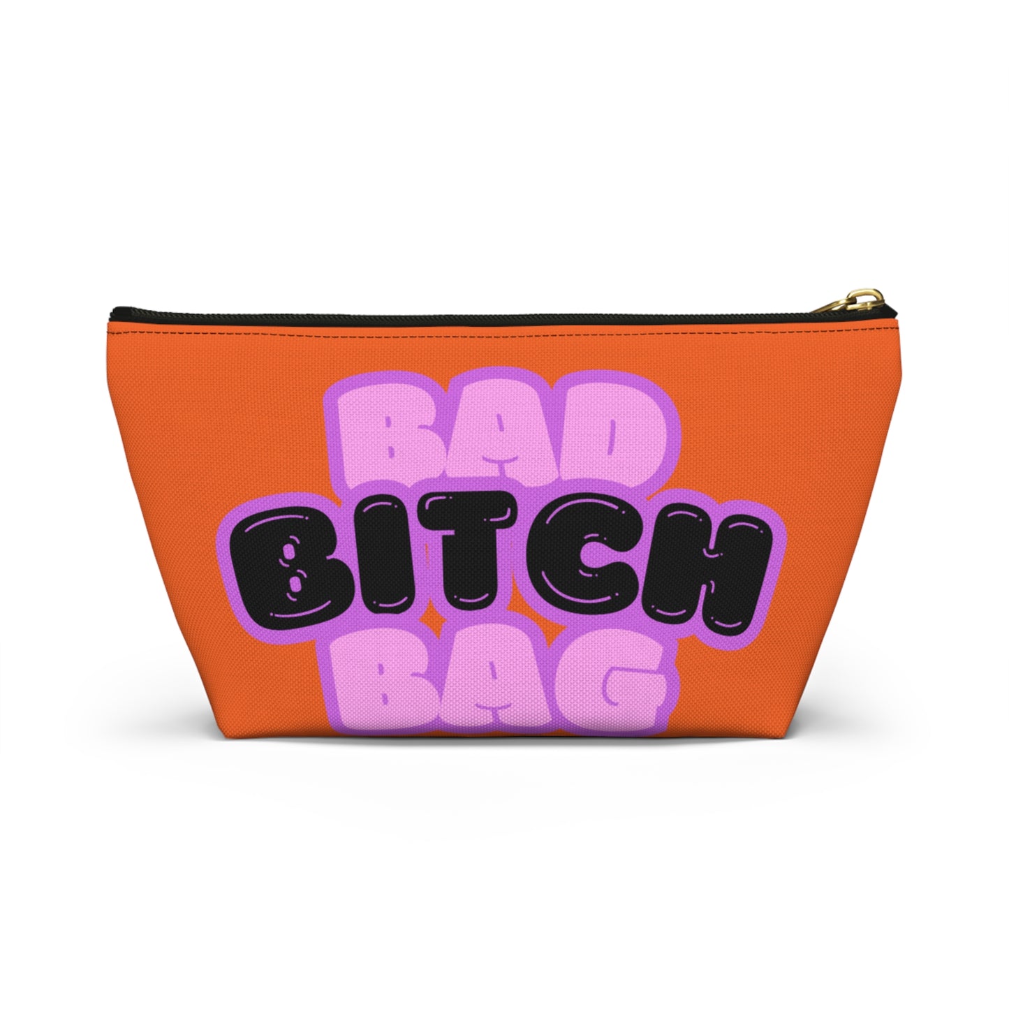 Bad Bitch Accessory Pouch : Orange