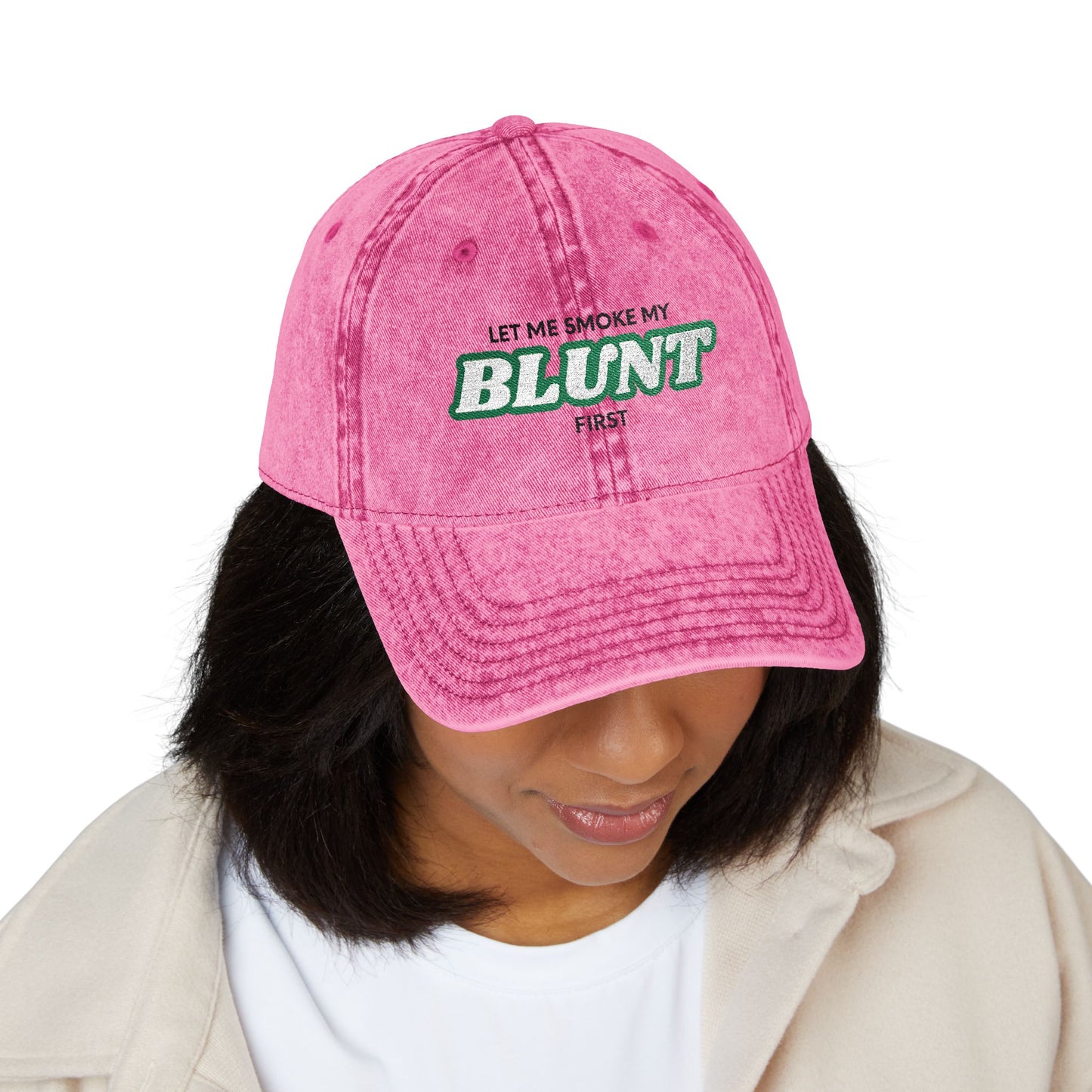 “Let Me Smoke” Cap (Embroidery)