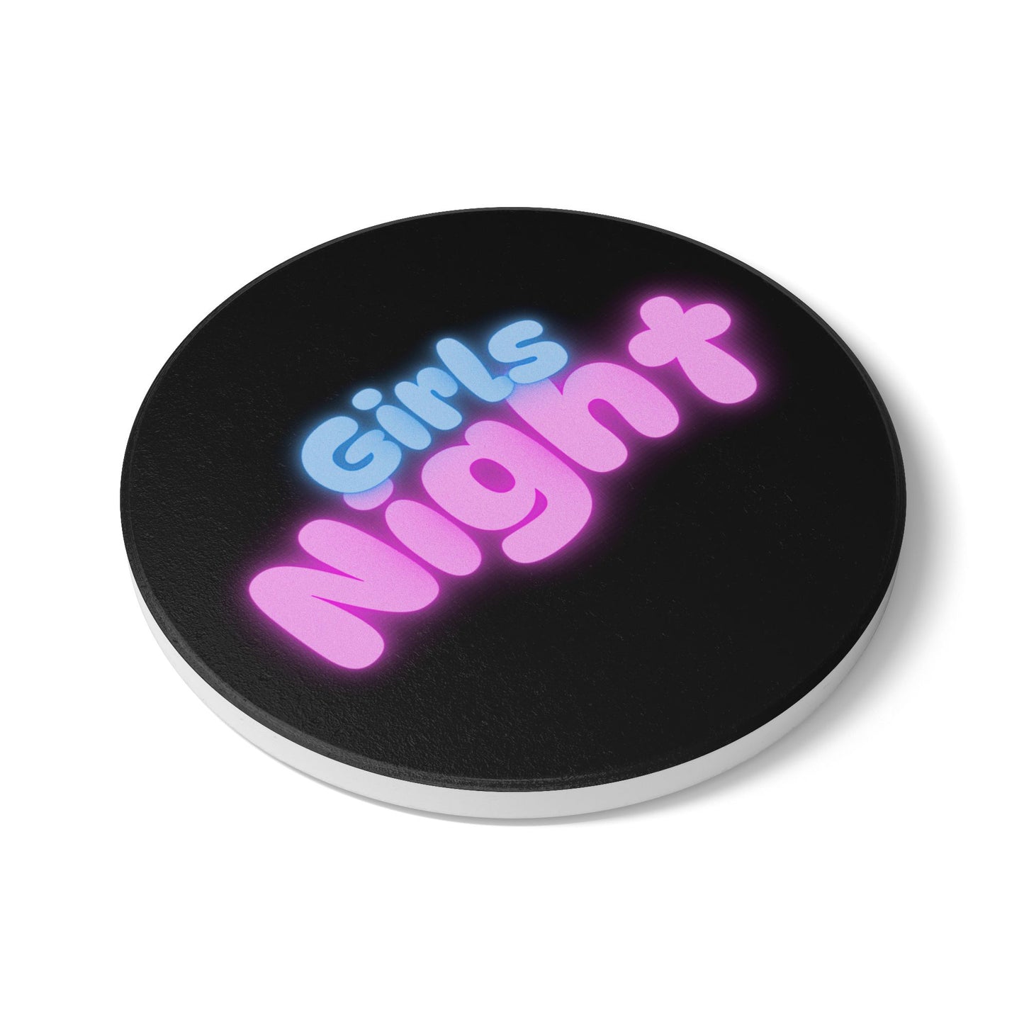 Girls Night Ceramic Coaster