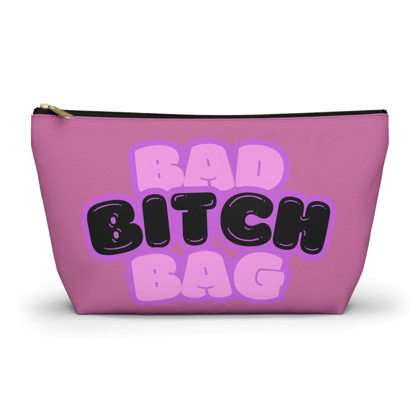 Bad Bitch Accessory Pouch : Light Pink