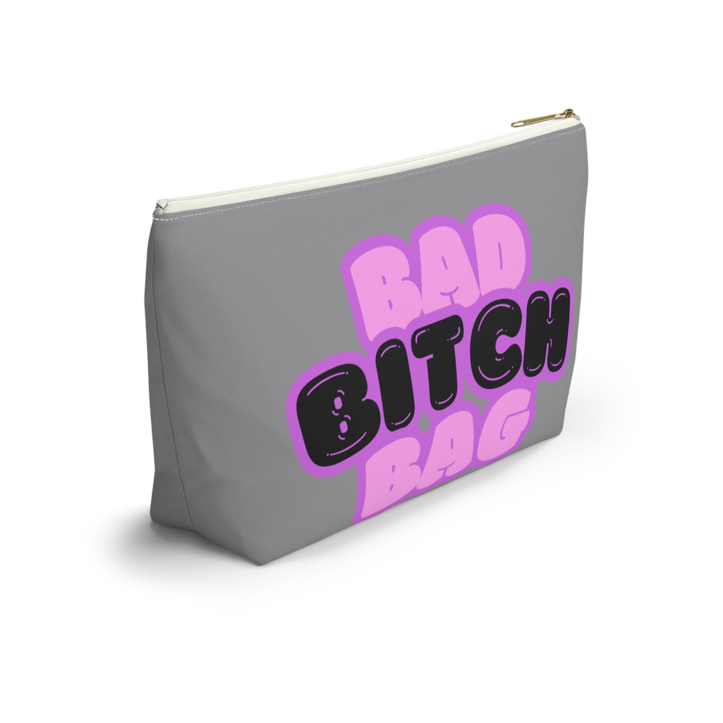 Bad Bitch Accessory Pouch : Grey