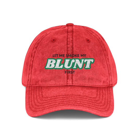 “Let Me Smoke” Cap (Embroidery)