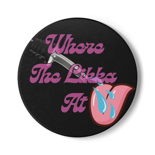 Ceramic Coaster - where the Likka At