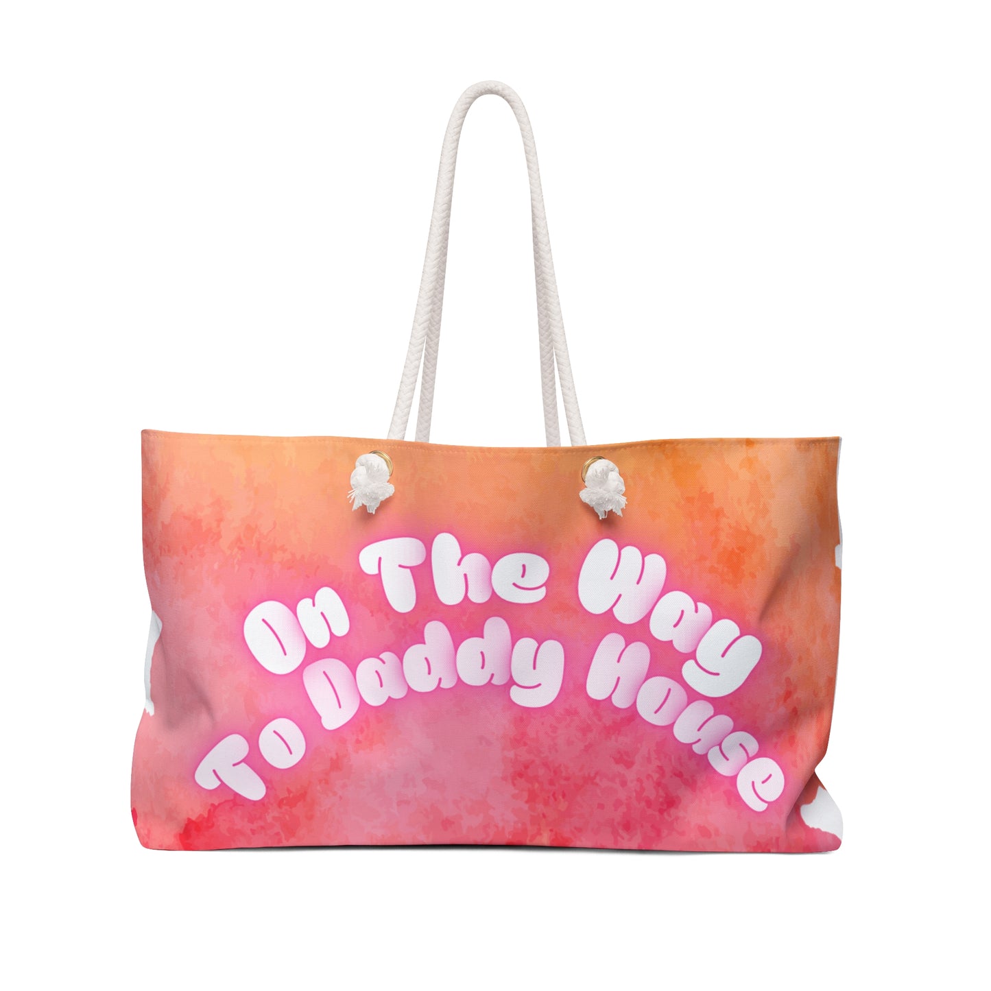 Paint Splash Daddy House Weekender Bag
