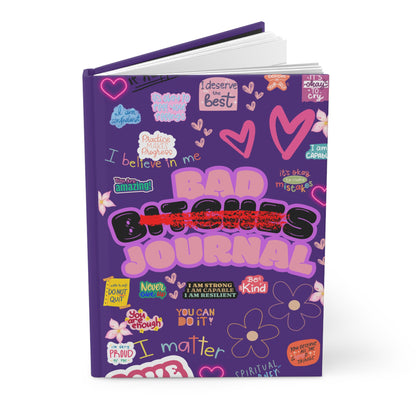 Purple “ Bad Bitch Journal” : Self-Care Journal