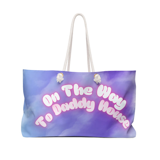 Paint Splash Daddy House Weekender Bag