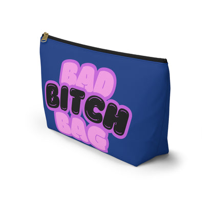 Bad Bitch Accessory Pouch : Dark Blue
