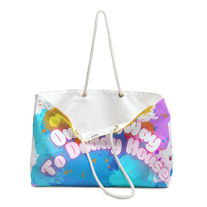 Paint Splash Daddy House Weekender Bag