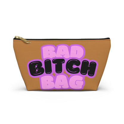 Bad Bitch Accessory Pouch : Light Brown