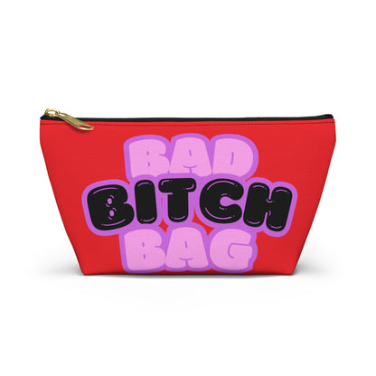 Bad Bitch Accessory Pouch : Red