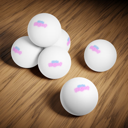 Girls Night Drinking Game Ping Pong Balls