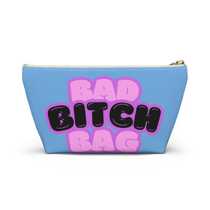 Bad Bitch Accessory Pouch : Light Blue
