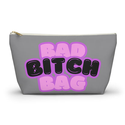Bad Bitch Accessory Pouch : Grey