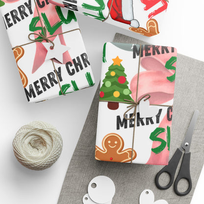 Slutty Christmas Wrapping Paper